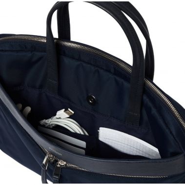 HANOVER Slim Briefcase 14" (Blazer/Silver Hardware)