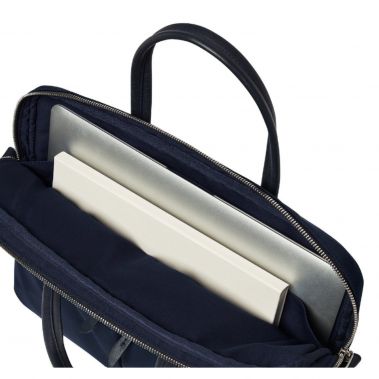 HANOVER Slim Briefcase 14" (Blazer/Silver Hardware)