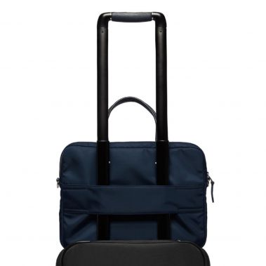 HANOVER Slim Briefcase 14" (Blazer/Silver Hardware)