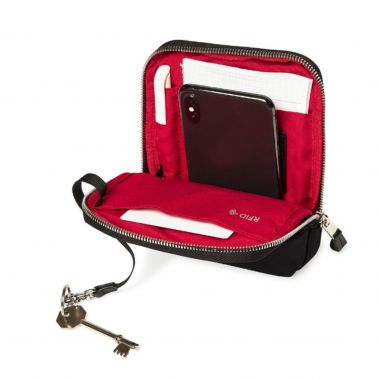 REX Cross Body (Black/Silver Hardware)