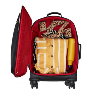 PARKLANE Luggage 4 Wheel 15“ (Black)