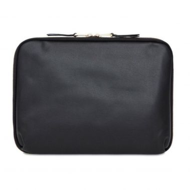 KNOMAD Leather Tech Organiser 10.5" (Black)