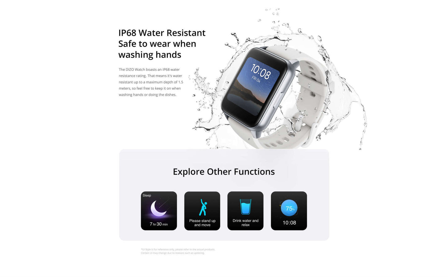 DIZO Watch (Carbon Grey)
