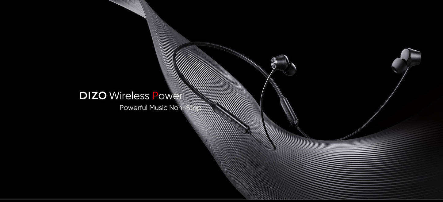 DIZO Wireless Power (Classic Black)