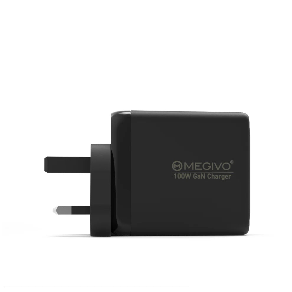 MEGIVO World Link 100W GaN Charger (Black)