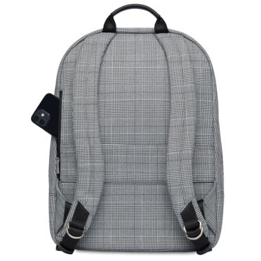 BEAUCHAMP L Laptop Backpack 14" (Grey Check)