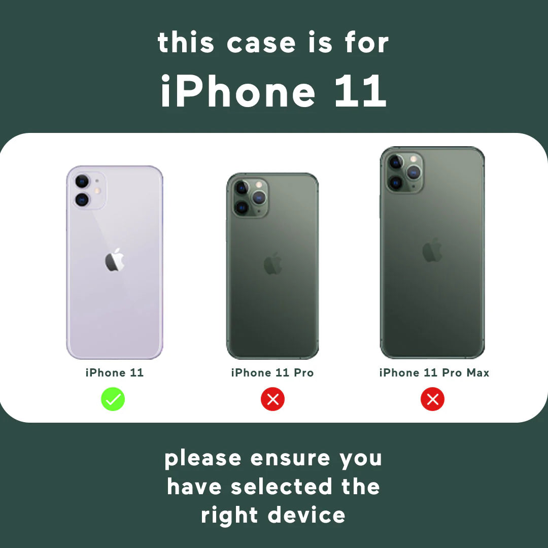 ATOM STUDIOS Split Silicone iPhone 11 case (Silver Aluminium + Erbium Pink Silicone)