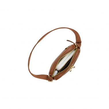 BROOK Leather Cross body (Saddle)