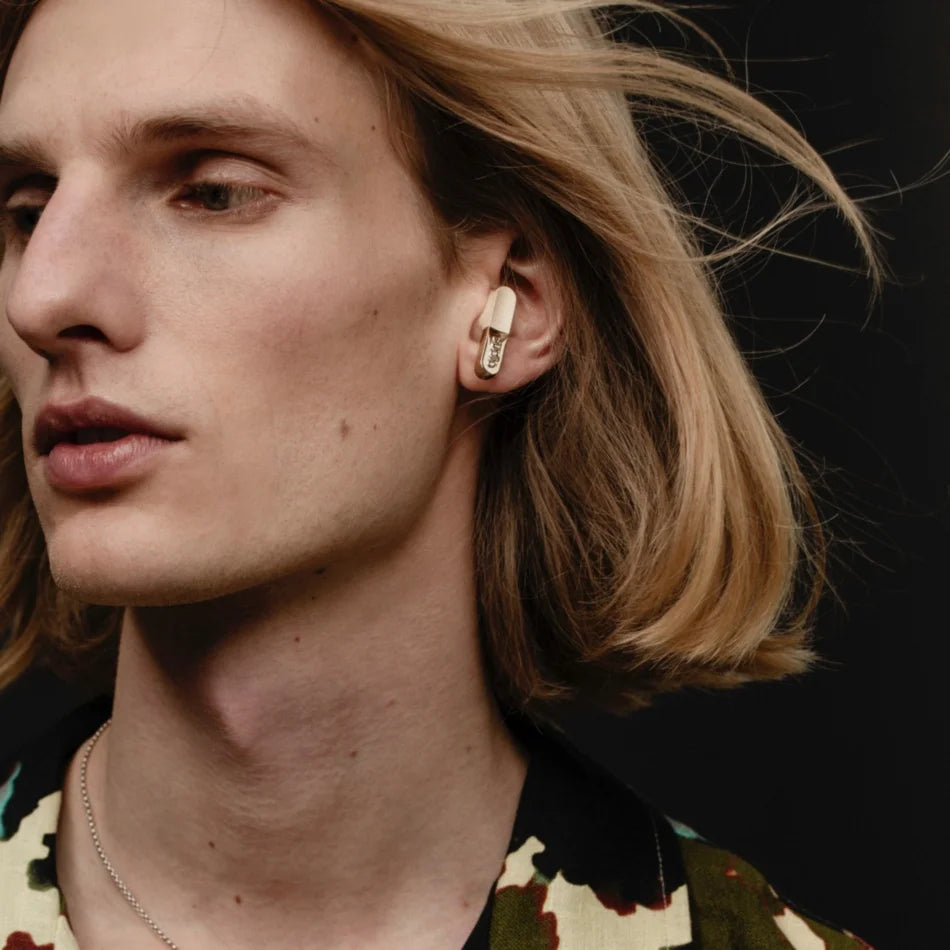 SUDIO N3 True Wireless Day-To-Night Earbuds (Golden Sand)