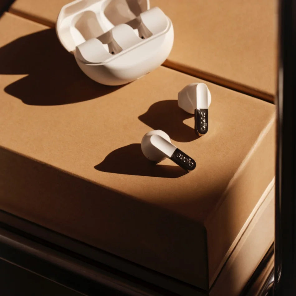SUDIO N3 True Wireless Day-To-Night Earbuds (Milky White)