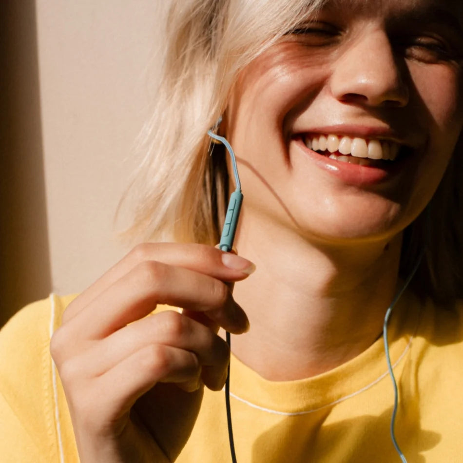 SUDIO V3 Wired Earbuds (Denim Blue)