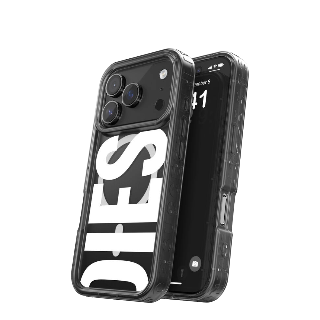DIESEL Biscotto Bumper Case with MagSafe for iPhone 17 Pro (Black)
