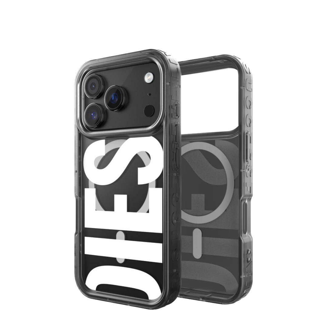 DIESEL Biscotto Bumper Case with MagSafe for iPhone 17 Pro (Black)