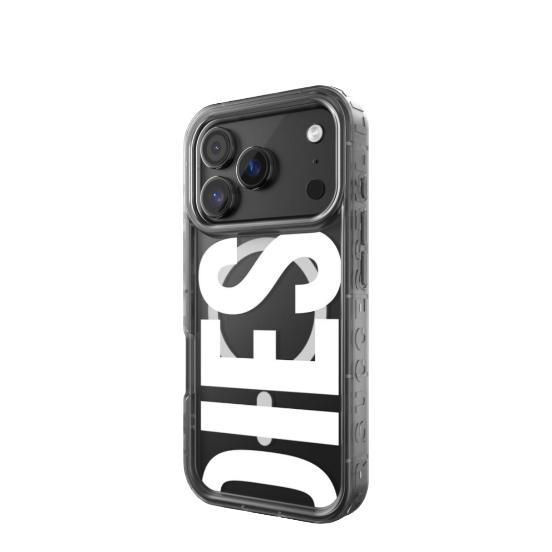 DIESEL Biscotto Bumper Case with MagSafe FW25 for iPhone 17 Pro Max (Black)