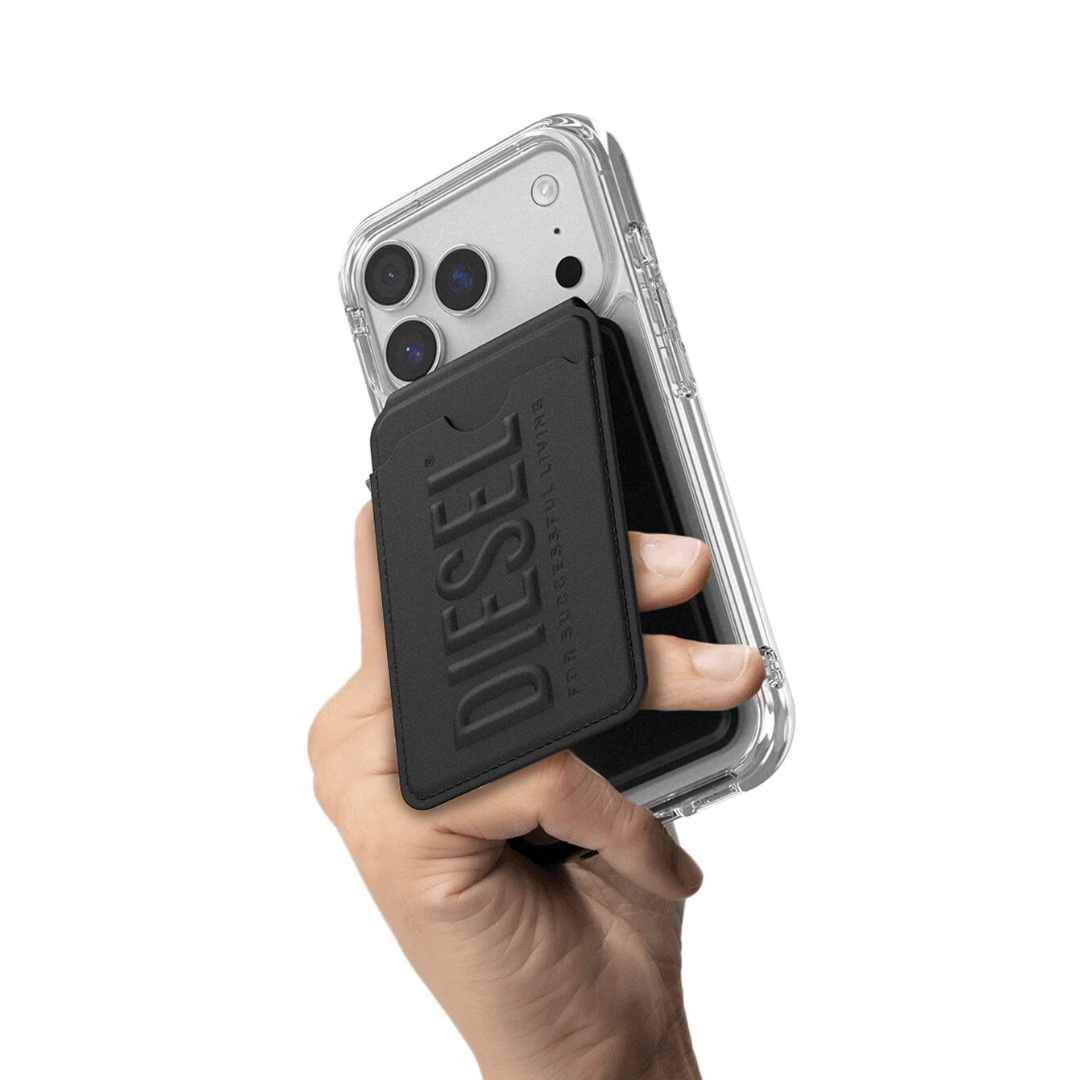 DIESEL 3D Biscotto MagSafe Cardholder Stand (Black)