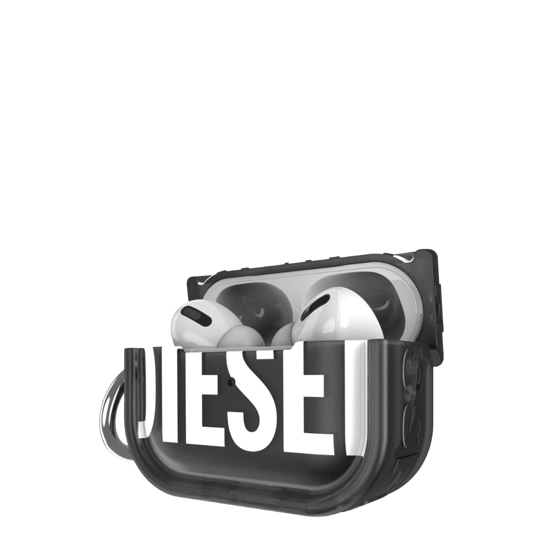 DIESEL Biscotto bumper case for Airpods Pro / Pro 2 (Black）