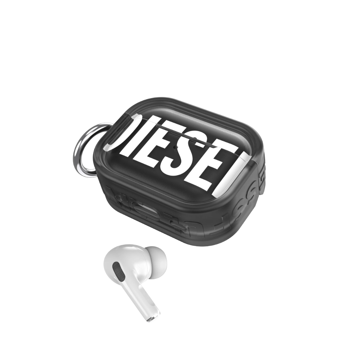 DIESEL Biscotto bumper case for Airpods Pro / Pro 2 (Black）