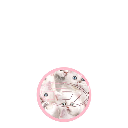 DIESEL Oval D Cats MagSafe GripStand (Pink)