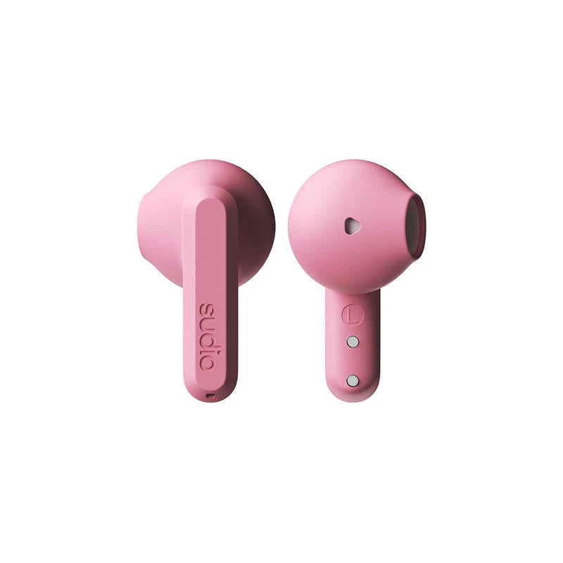 SUDIO A3 True Wireless All-Day Earbuds (Pink)