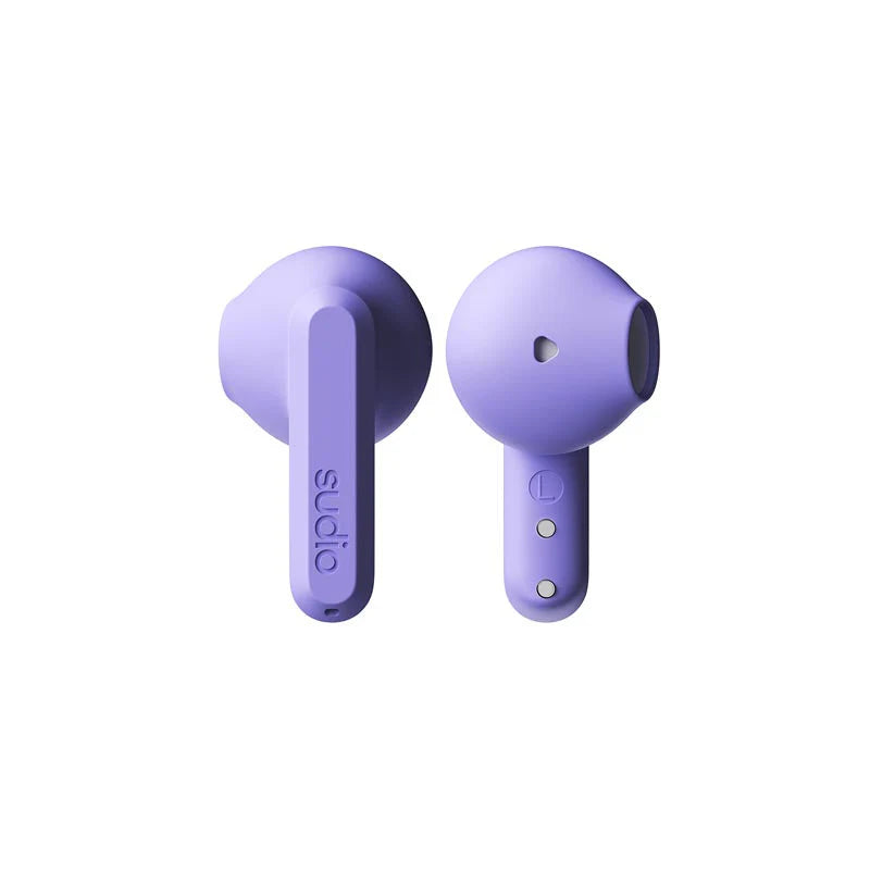 SUDIO A3 True Wireless All-Day Earbuds (Purple)