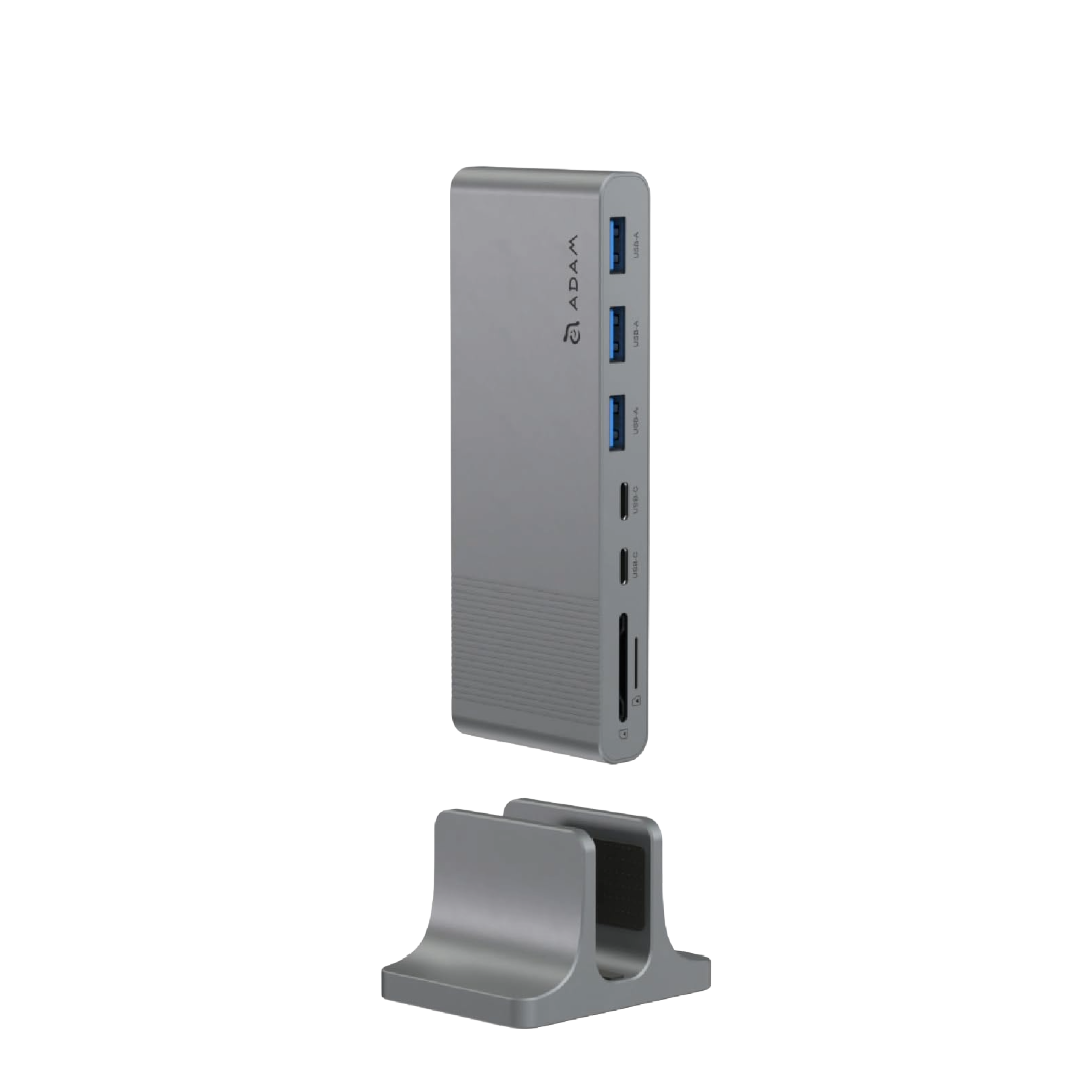 ADAM ELEMENTS CASA HUB Pro S USB-C 12-in-1 Multi-Function Hub (Grey)