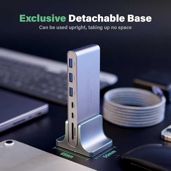 ADAM ELEMENTS CASA HUB Pro S USB-C 12-in-1 Multi-Function Hub (Grey)