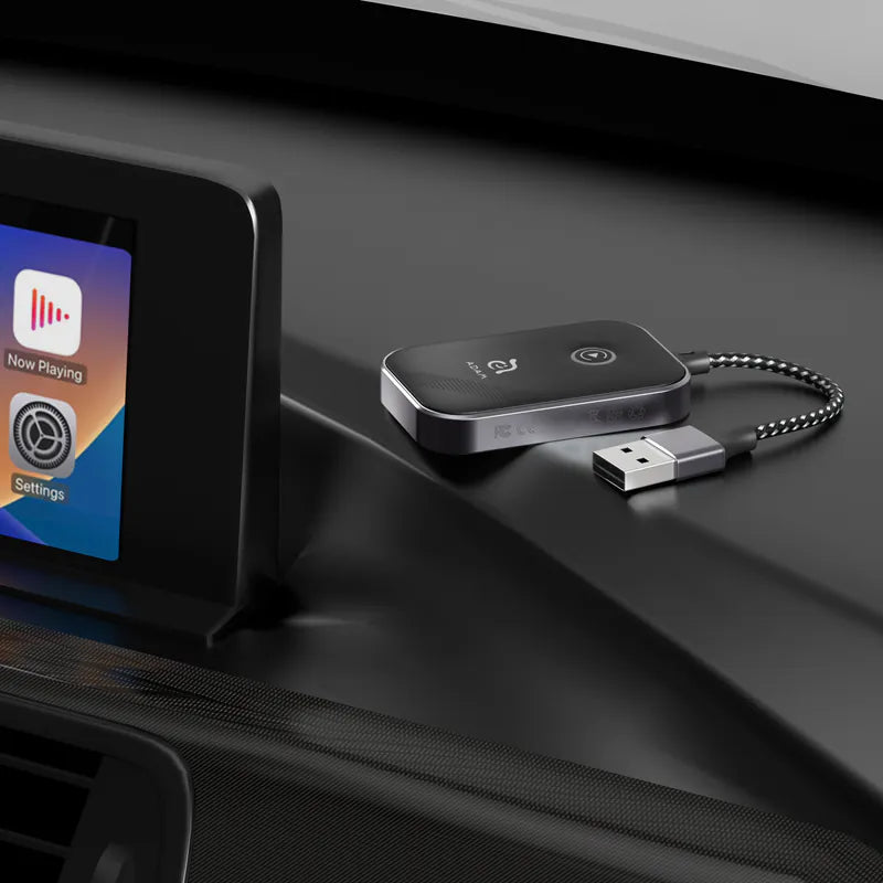 ADAM ELEMENTS CarGo CarPlay Wireless Adapter (Black)