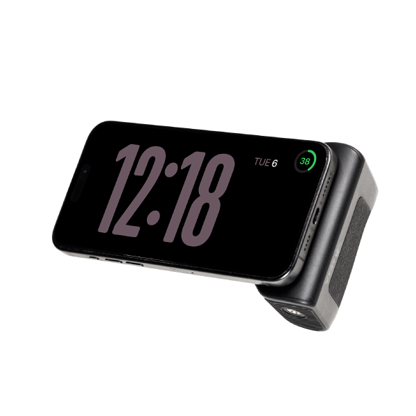 ADAM ELEMENTS SELFIE SHOT Magnetic Hand Grip with Power Bank - 5000mAh (Black)