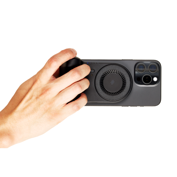 ADAM ELEMENTS SELFIE SHOT Magnetic Hand Grip with Power Bank - 5000mAh (Black)