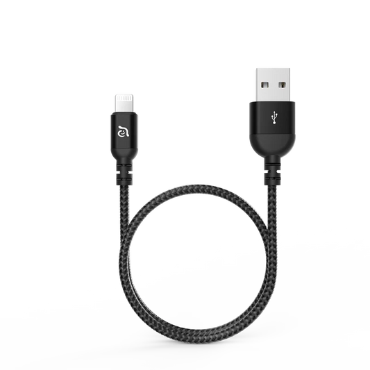 ADAM ELEMENTS PeAk III 120B Apple MFi-Certified USB-A to Lightning Cable (1.2M) (Black)