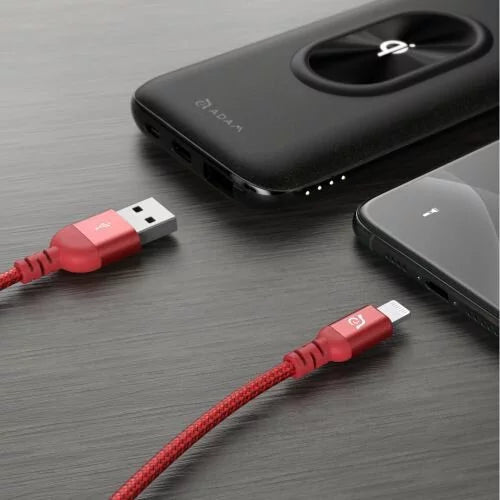 ADAM ELEMENTS PeAk III 120B Apple MFi-Certified USB-A to Lightning Cable (1.2M) (Black)
