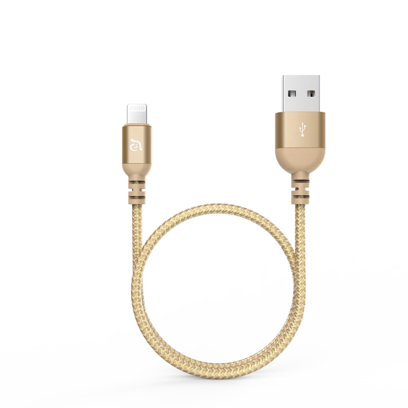 ADAM ELEMENTS PeAk III 120B Apple MFi-Certified USB-A to Lightning Cable (1.2M) (Black)
