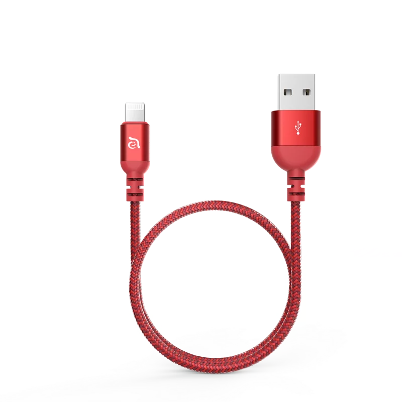 ADAM ELEMENTS PeAk III 120B Apple MFi-Certified USB-A to Lightning Cable (1.2M) (Black)