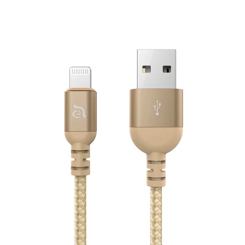 ADAM ELEMENTS PeAk III 120B Apple MFi-Certified USB-A to Lightning Cable (1.2M) (Black)