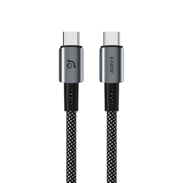 ADAM ELEMENTS MP100 USB-C to USB-C 240W Magnetic Charging Cable (1M) (Black)