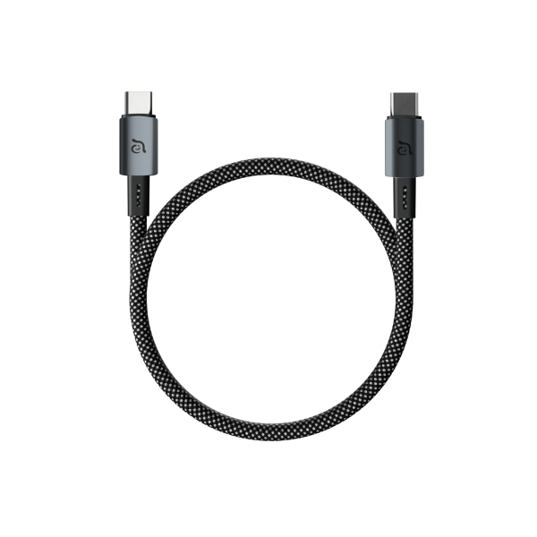 ADAM ELEMENTS MP100 USB-C to USB-C 240W Magnetic Charging Cable (1M) (Black)
