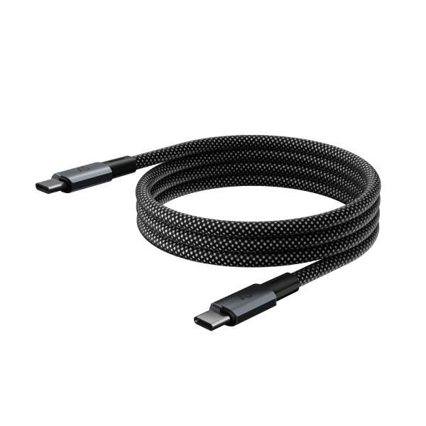 ADAM ELEMENTS MP100 USB-C to USB-C 240W Magnetic Charging Cable (1M) (Black)