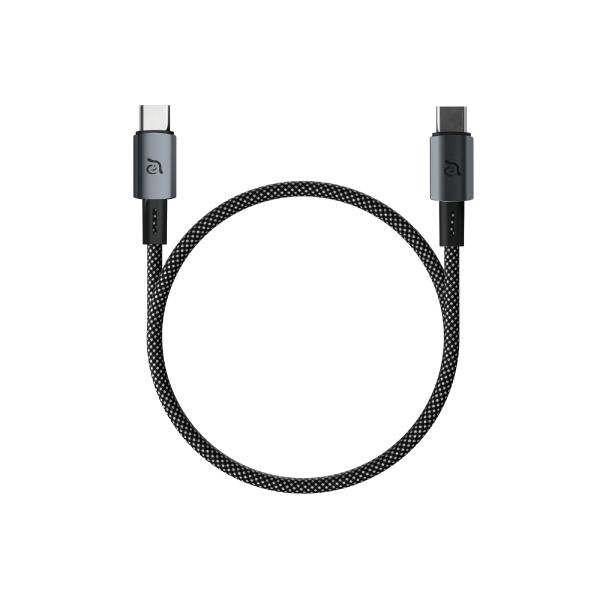 ADAM ELEMENTS MS100 USB-C to USB-C 60W Magnetic Charging Cable (1M) (Black)