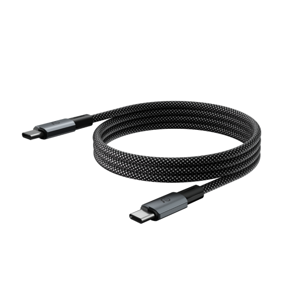 ADAM ELEMENTS MS100 USB-C to USB-C 60W Magnetic Charging Cable (1M) (Black)