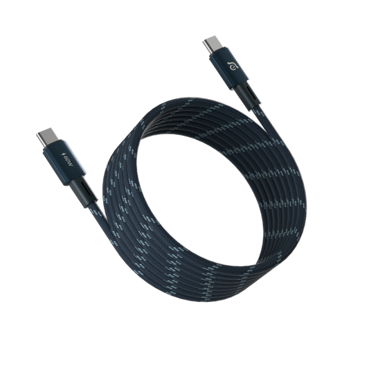 ADAM ELEMENTS MS200 USB-C to USB-C 60W Magnetic Charging Cable (2M) (Blue)