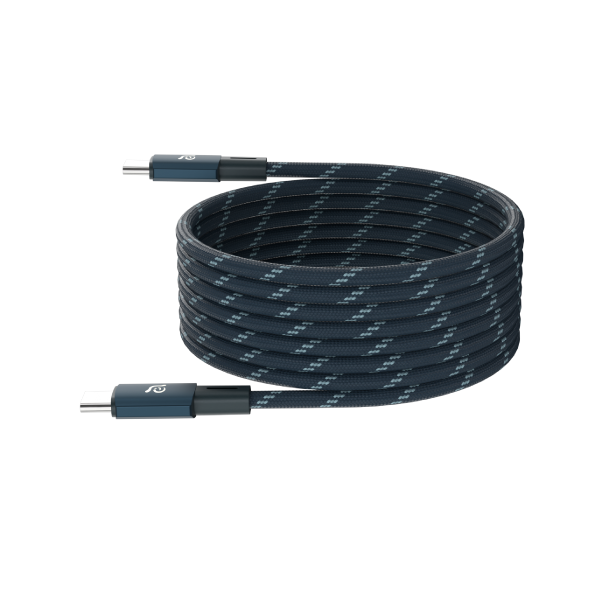 ADAM ELEMENTS MS200 USB-C to USB-C 60W Magnetic Charging Cable (2M) (Blue)