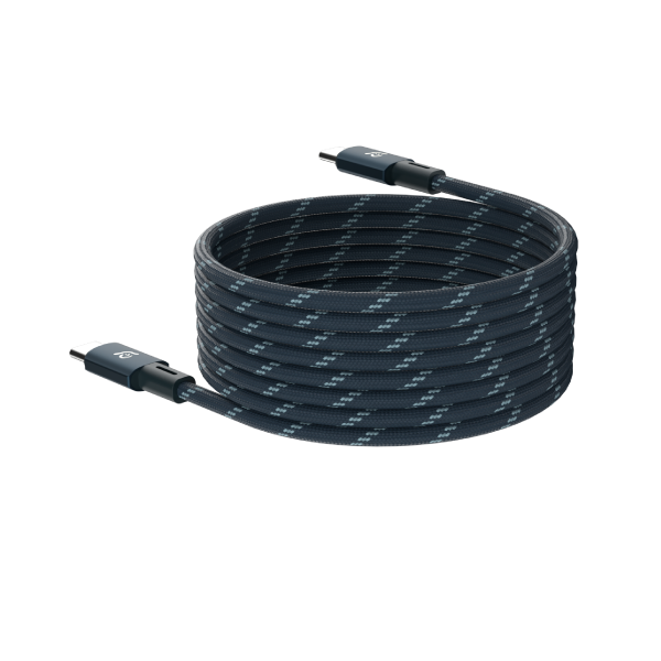 ADAM ELEMENTS MS200 USB-C to USB-C 60W Magnetic Charging Cable (2M) (Blue)