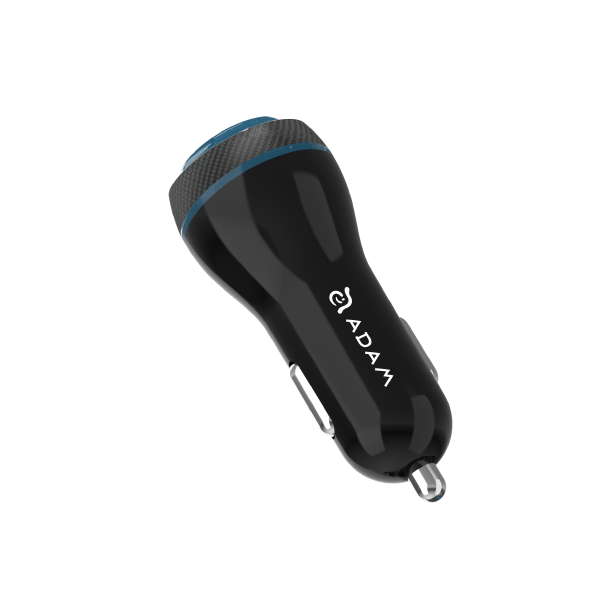 ADAM ELEMENTS OMNIA C1+ 45W PD/QC USB-C/USB-A Fast Charging Car Charger (Black)