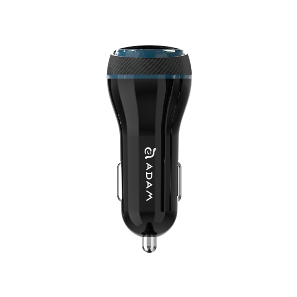 ADAM ELEMENTS OMNIA C1+ 45W PD/QC USB-C/USB-A Fast Charging Car Charger (Black)