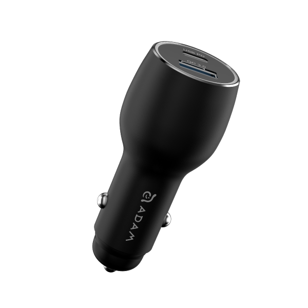 ADAM ELEMENTS OMNIA C1 Pro 83W USB-C/USB-A Powerful Car Charger (Black)