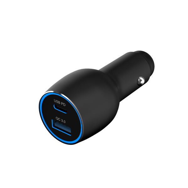 ADAM ELEMENTS OMNIA C1 Pro 83W USB-C/USB-A Powerful Car Charger (Black)