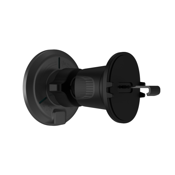 ADAM ELEMENTS CQ1 Qi2 Magnetic Charging Car Mount (Black)
