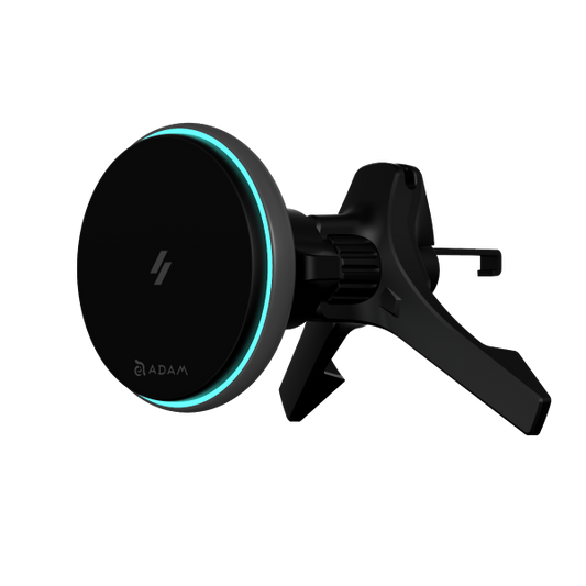 ADAM ELEMENTS CQ2 Qi2 Magnetic Charging Car Mount (Black)
