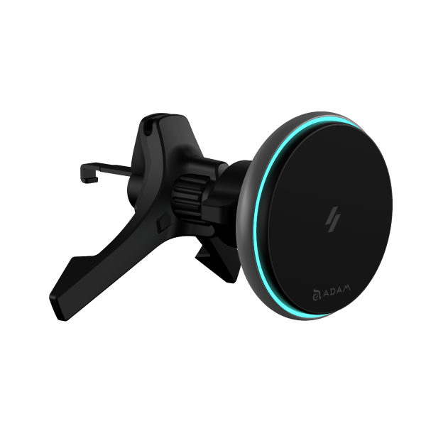ADAM ELEMENTS CQ2 Qi2 Magnetic Charging Car Mount (Black)