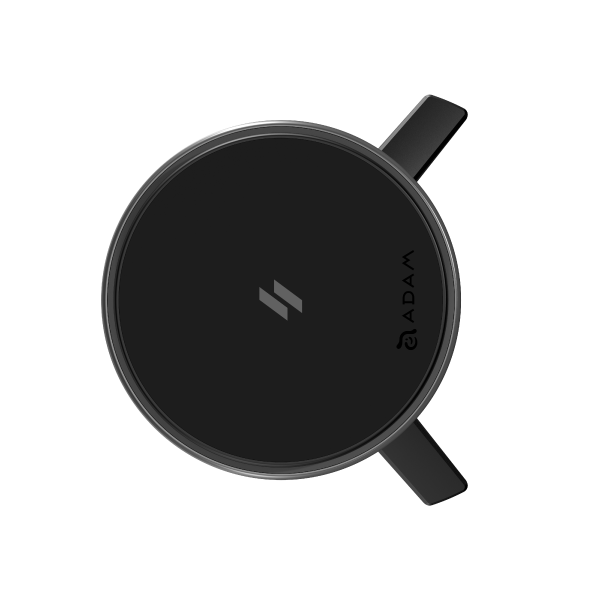 ADAM ELEMENTS CQ2 Qi2 Magnetic Charging Car Mount (Black)